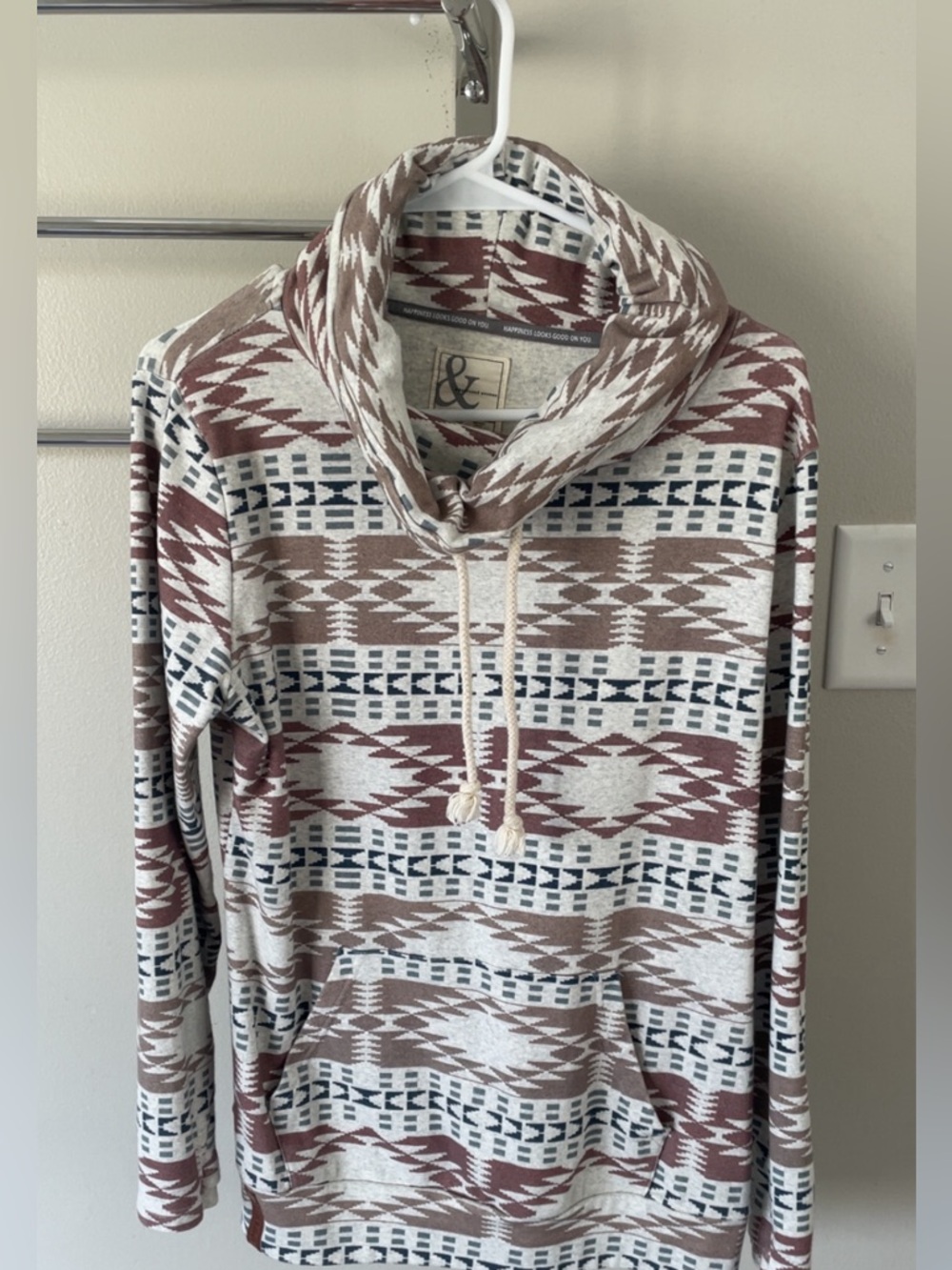 AMPERSAND AVE Cowl neck Pullover